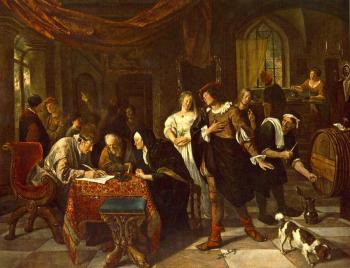 Jan Steen : The Marriage
